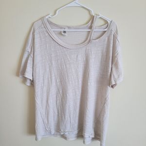 We The Free cold shoulder t-shirt